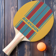 Retro Senapskornstav med namnremsa