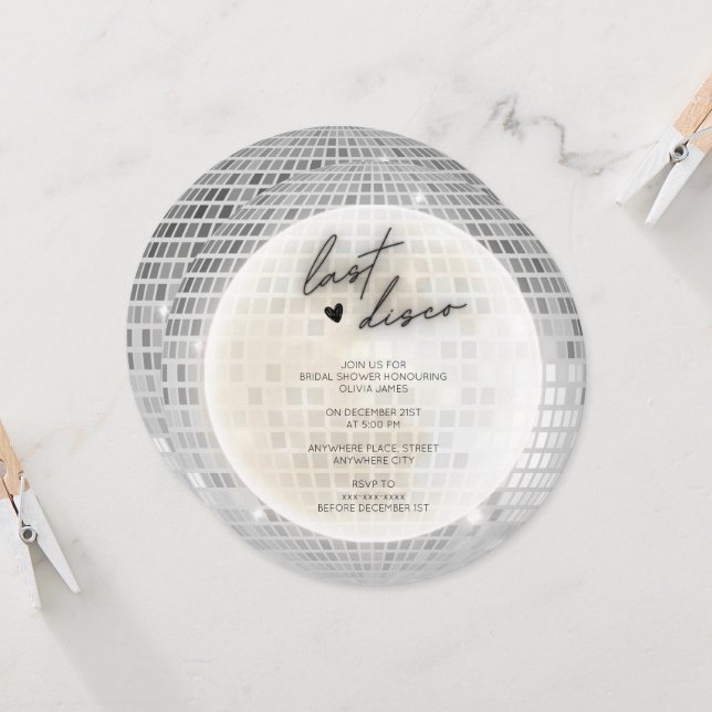 Retro senaste disco-möhippa inbjudningar (Fram/Back In Situ)