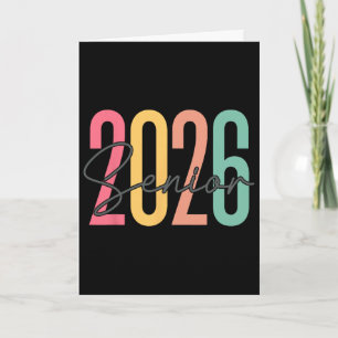 Retro Senior 2026 Examen Gåva Cl Av 2026 Senio Kort