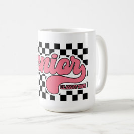 Retro Senior Klass 2025 Kaffemugg