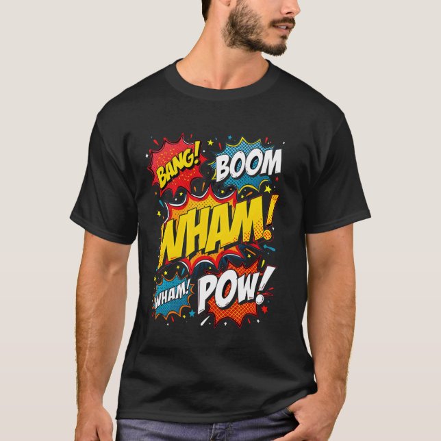 Retro Serietidning T Shirt (Framsida)