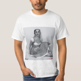 Retro Sexig Vintage Pinup T-shirt Heidi