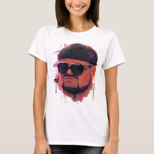 Retro Shades Porträtt T-Shirt 2