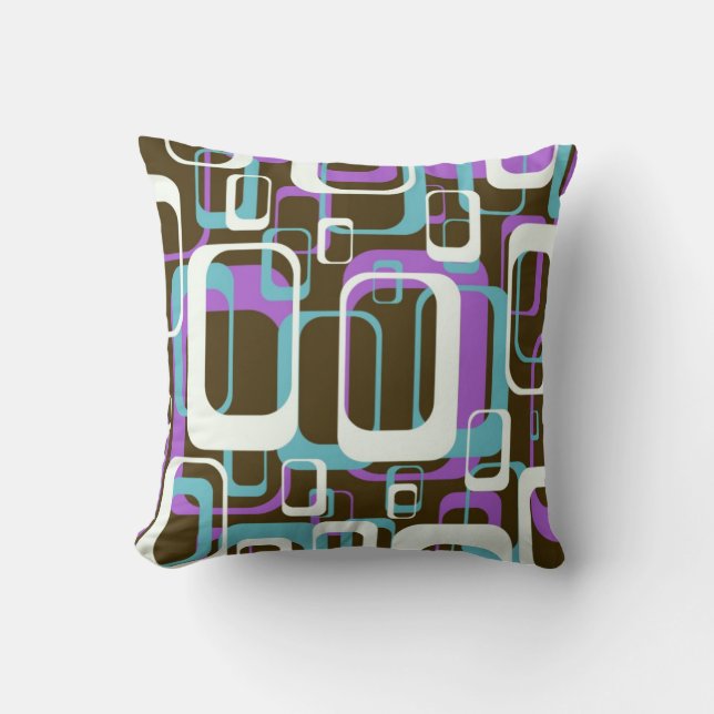 Retro Shapes American Mojo Pillow Kudde (Framsida)