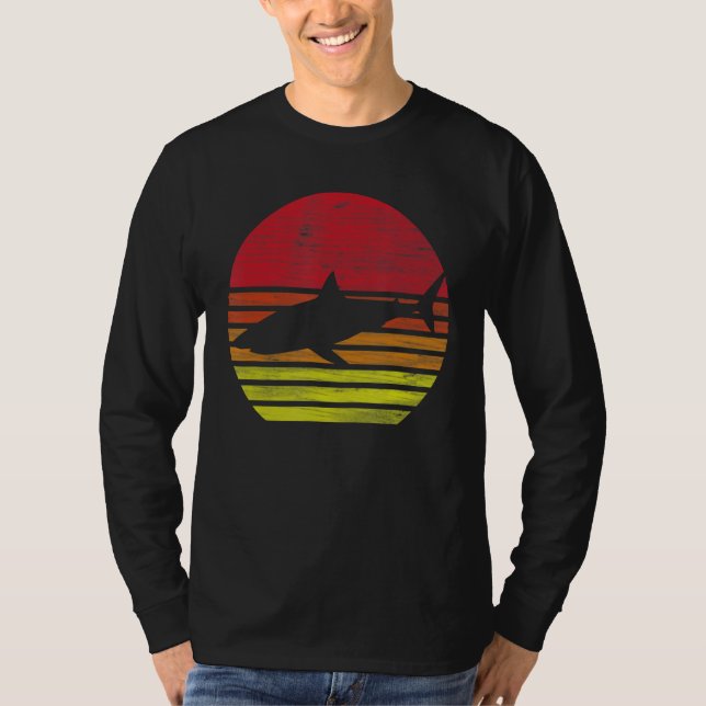 Retro Shark T Shirt (Framsida)