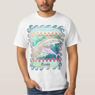 Retro Shark t-shirt