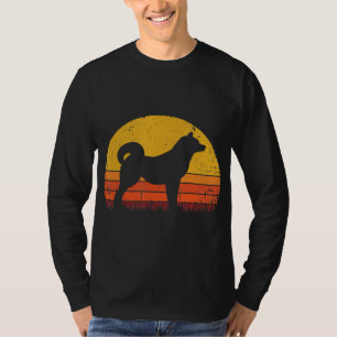 Retro Shiba Inu för Hund älskare Julgåva T Shirt