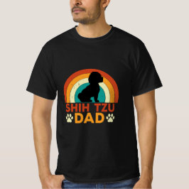 Retro Shih Tzu Pappa T Shirt
