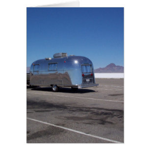 Retro shiny resa campingcampinghusbil för bilcamp OBS kort