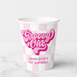 Retro Shock rosa Groovy One Checker