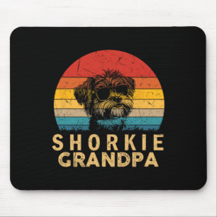Retro Shorkie Farfar Hundälskare Paw Pappa Fars da Musmatta