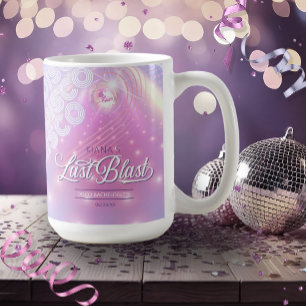 Retro Sista Blixten Disco Sängkammare v2 ID928 Kaffemugg