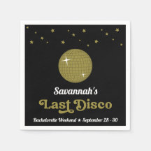 Retro Sista Disco Bröllop Brud Bröllopsfest