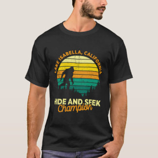 Retro Sjö Isabella California Big Foot Souvenir T Shirt