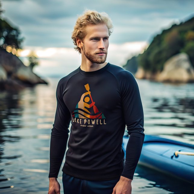 Retro Sjö Powell Kayaking T Shirt (Skapare uppladdad)