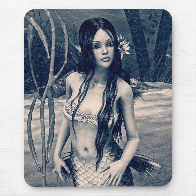 Retro-Sjöjungfru Musmatta (Framsidan)