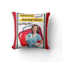 Retro sjuksköterska Pinup_ Vårdanteckningar