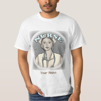 Retro-sjuksköterska T Shirt