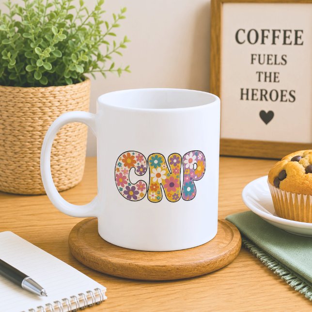 Retro Sjuksköterskespecialist  Kaffemugg (Skapare uppladdad)