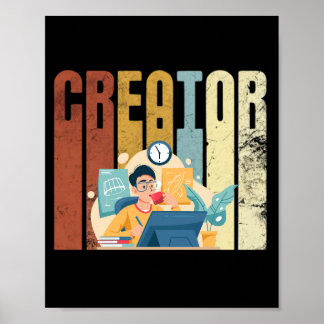 Retro-skaparen Poster