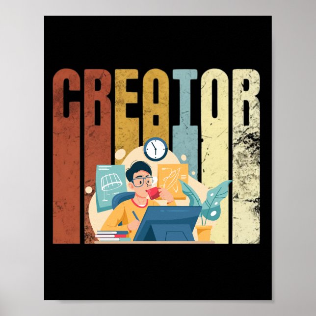 Retro-skaparen Poster (Framsidan)