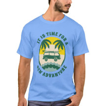 Retro skåpbilsliv T-shirt