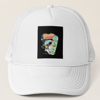 Retro Skateboarding Urban Style Grafisk Trucker Hu Keps