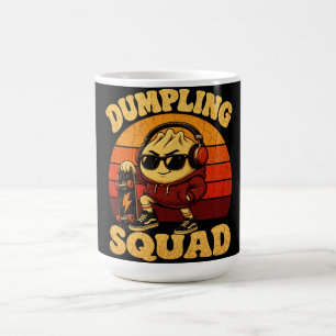 Retro Skater Dumplinggäng Retro Grafisk T-shirt Kaffemugg