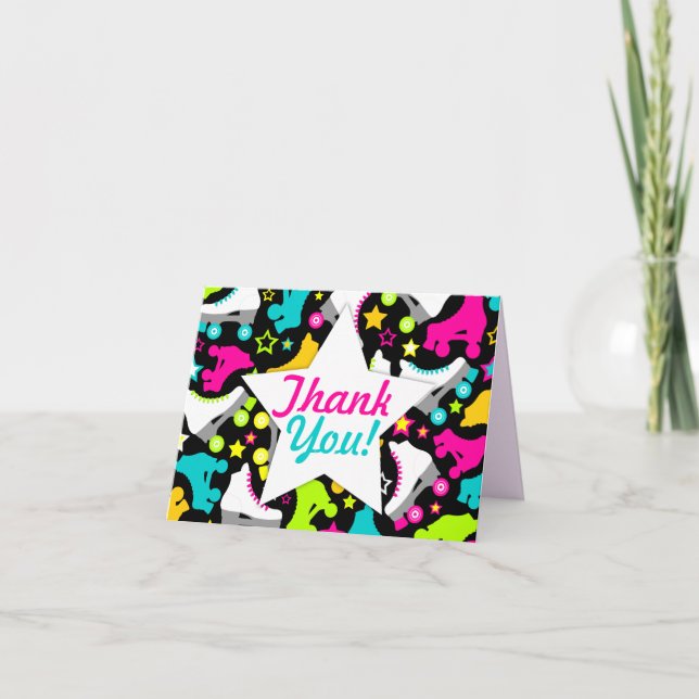 Retro Skates "Tack" Tack Kort (Framsida)