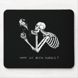 Retro Skeleton Halloween Costume Roligt Scary Skul Musmatta