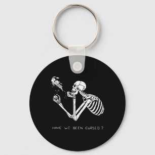 Retro Skeleton Halloween Costume Roligt Scary Skul Nyckelring