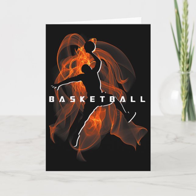 Retro Sketll Player Lover Sports Team Boys Girls K Kort (Framsida)