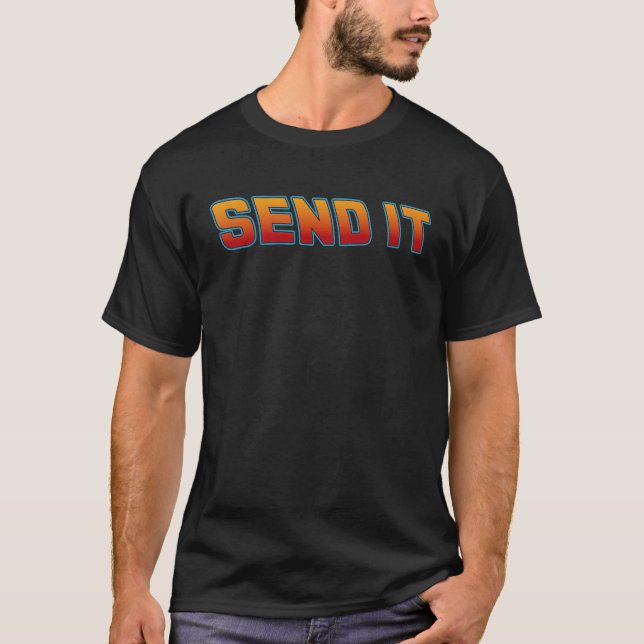Retro Skicka Extreme-portar T Shirt (Framsida)