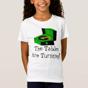 Retro skivspelareT-tröja Tee Shirt