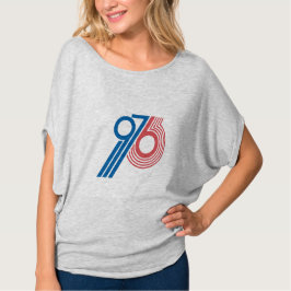 Retro skjorta 1976 t shirt