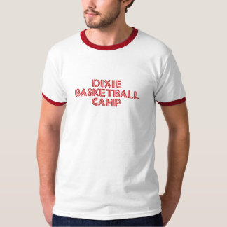 Retro skjorta för Dixie basketläger Tee Shirt