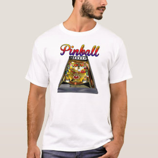 Retro skjorta för flipperspeldesign T T Shirt