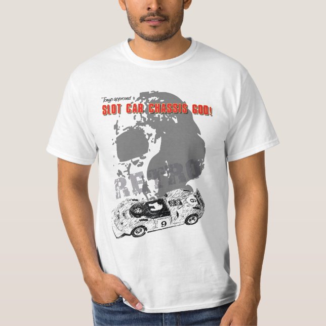 Retro skjorta för springabilZombie Tee Shirt (Framsida)