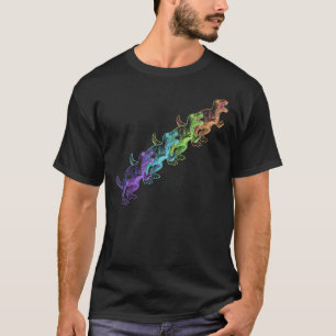 Retro skjorta för utslagsplats för t-shirt