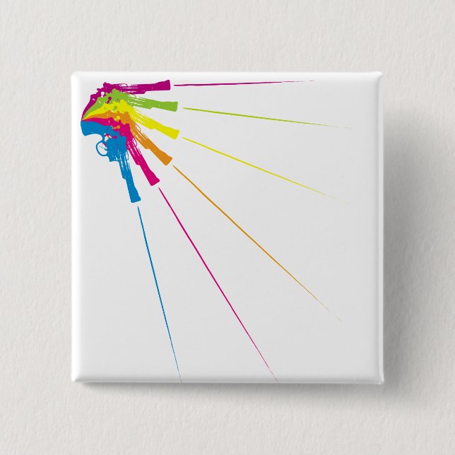 Retro skotthåll knäppas knapp (Framsida)