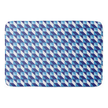 Retro-skuggor av Abstrakten Blue Geometric Triangl