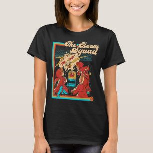 Retro-sladd för ockulten av Boom-kvadratcult T Shirt
