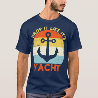 Retro-släpp som Yacht T Shirt