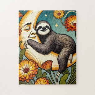 Retro Sloth Pussel