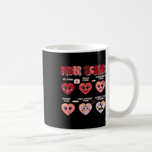 Retro smärtskala hjärttrauma sjuksköterska Alla hj Kaffemugg