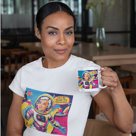 Retro Smeta ut den feministiska patriarkin T Shirt
