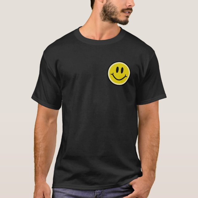Retro Smiley face T-shirt - 90:e Vibe (Framsida)