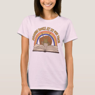 Retro Snigel Läs böcker T Shirt