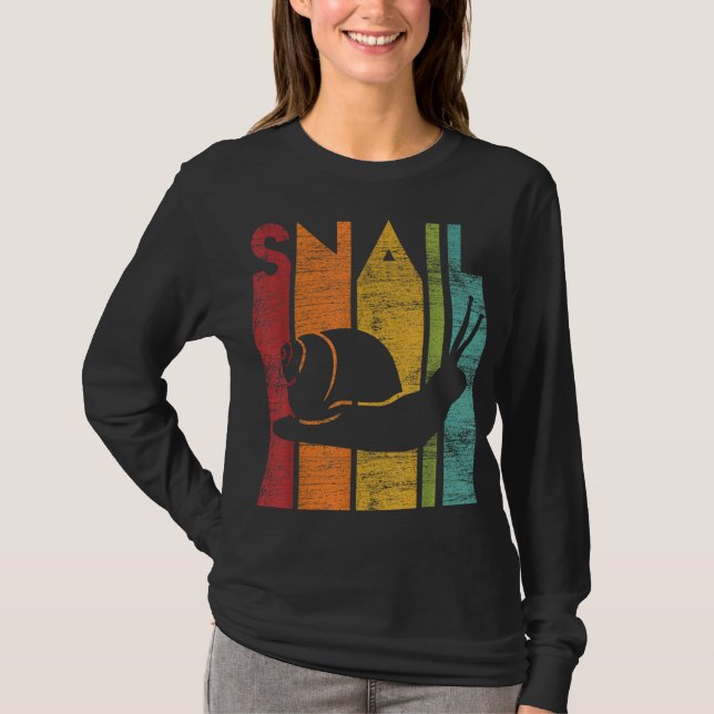 Retro Snigel T Shirt (Framsida)