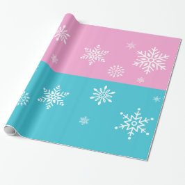 Retro - Snöflingor Presentpapper